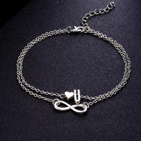 🔥3 for $15🔥infinity love u anklet - Picture 3 of 3